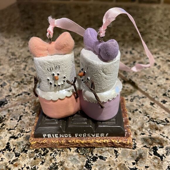The Original S’Mores Midwest Forever Friends Marshmallow Ornament - Picture 1 of 10
